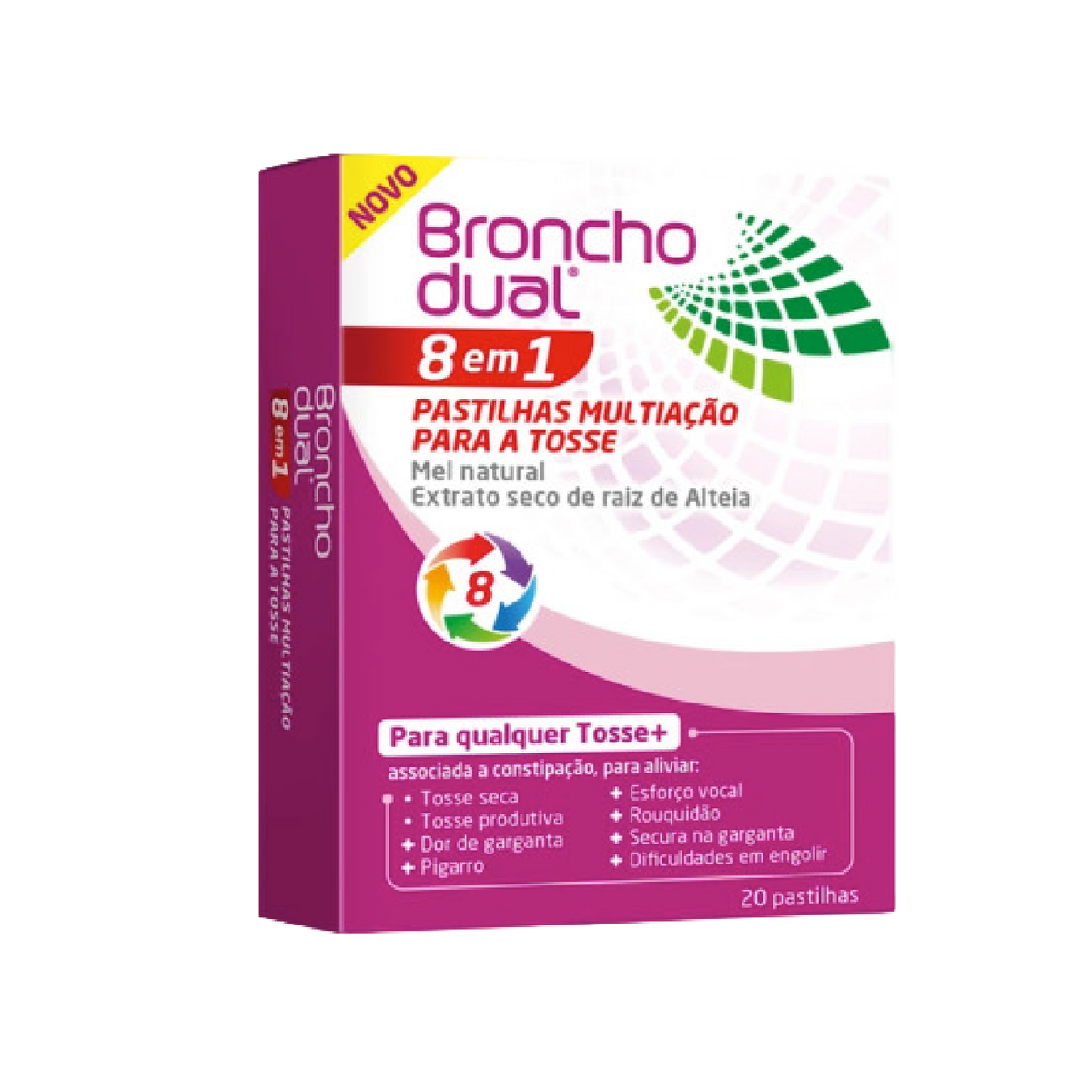 Bronchodual 8 em 1 x20 Pastilhas