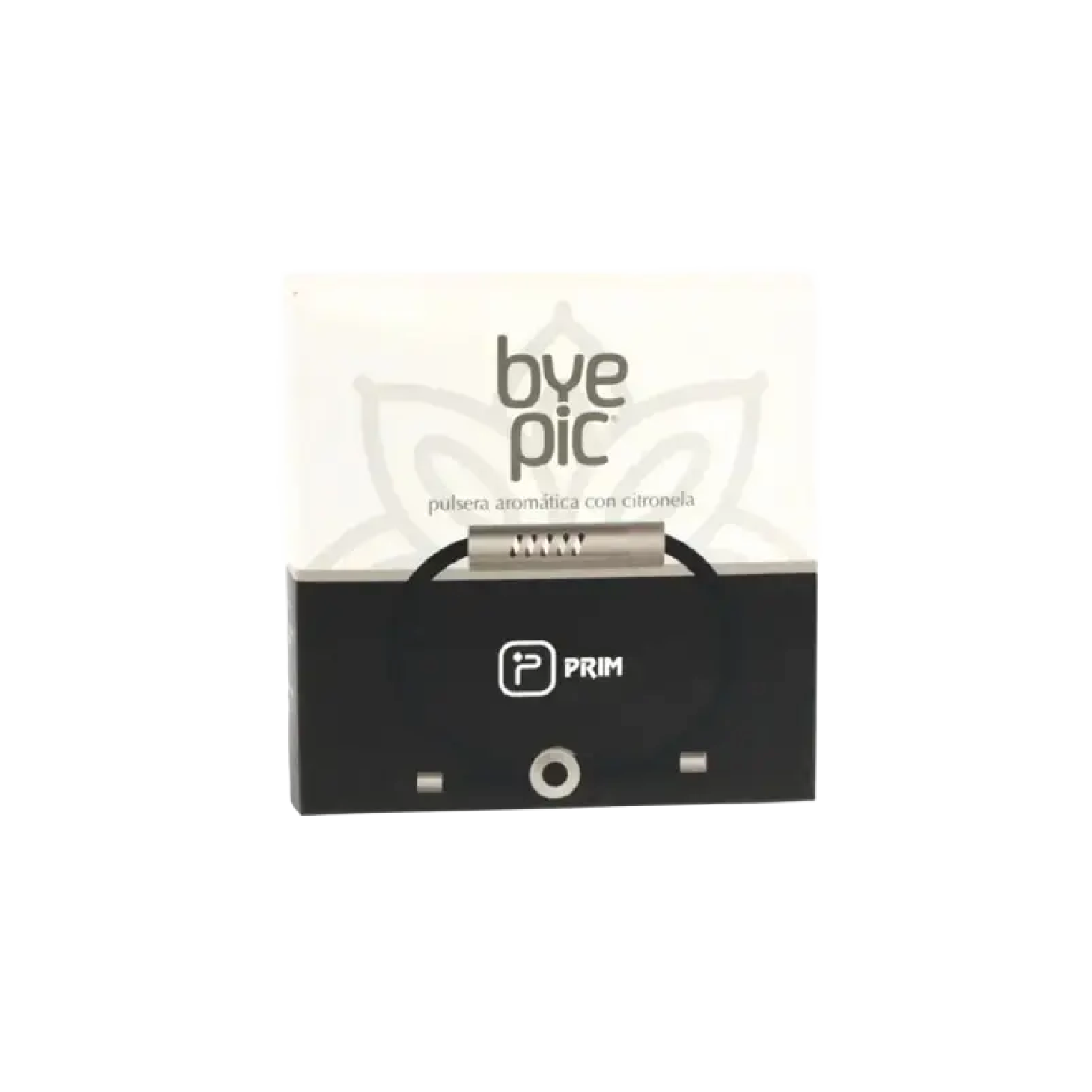 ByePic Pulseira Citronela Corda Adulto Preta