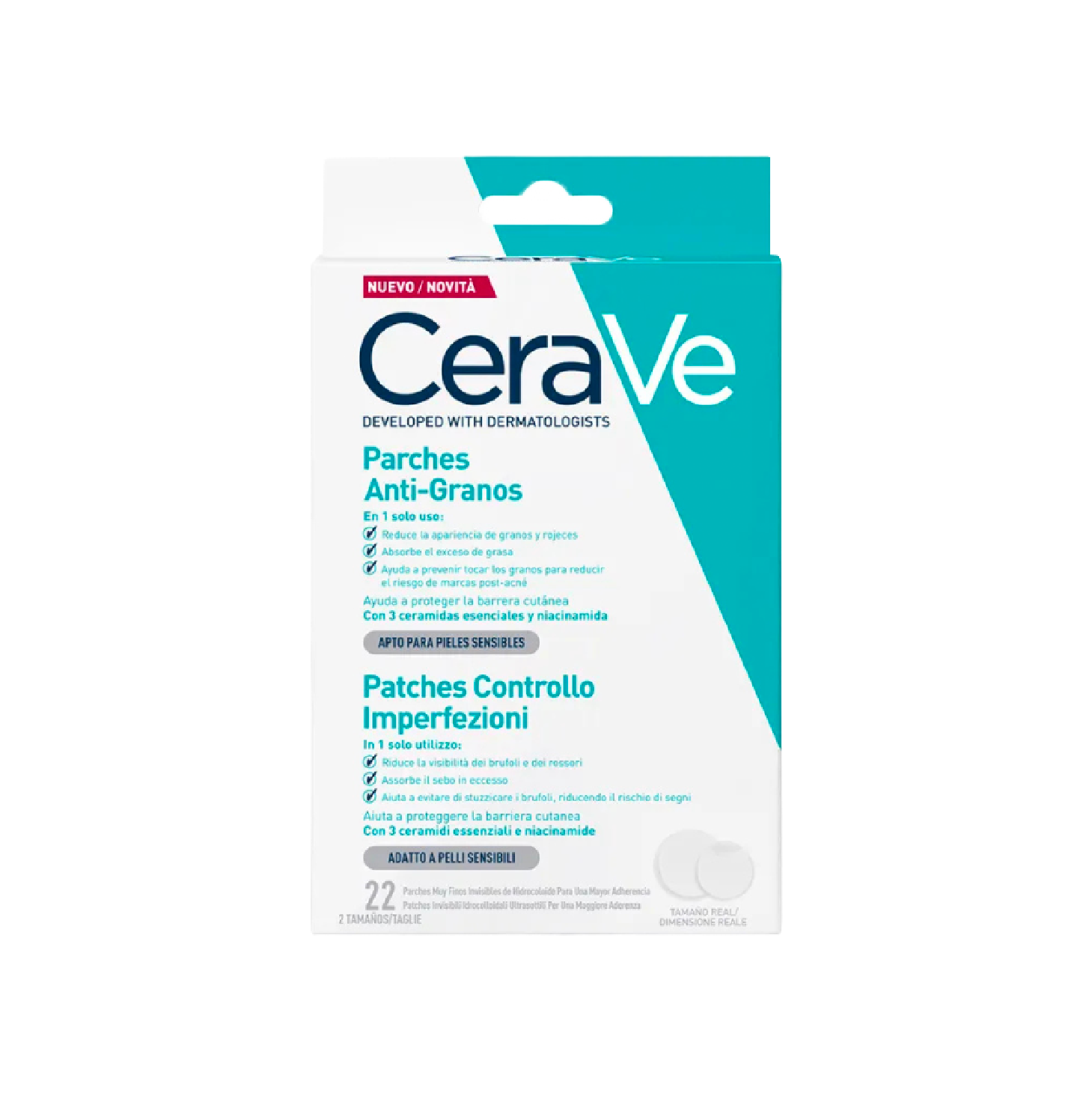 CeraVe Adesivos Anti-Borbulhas 22 Unidades