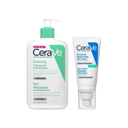 CeraVe Gel Espuma Limpeza 473ml + Gel-Creme Facial 52ml