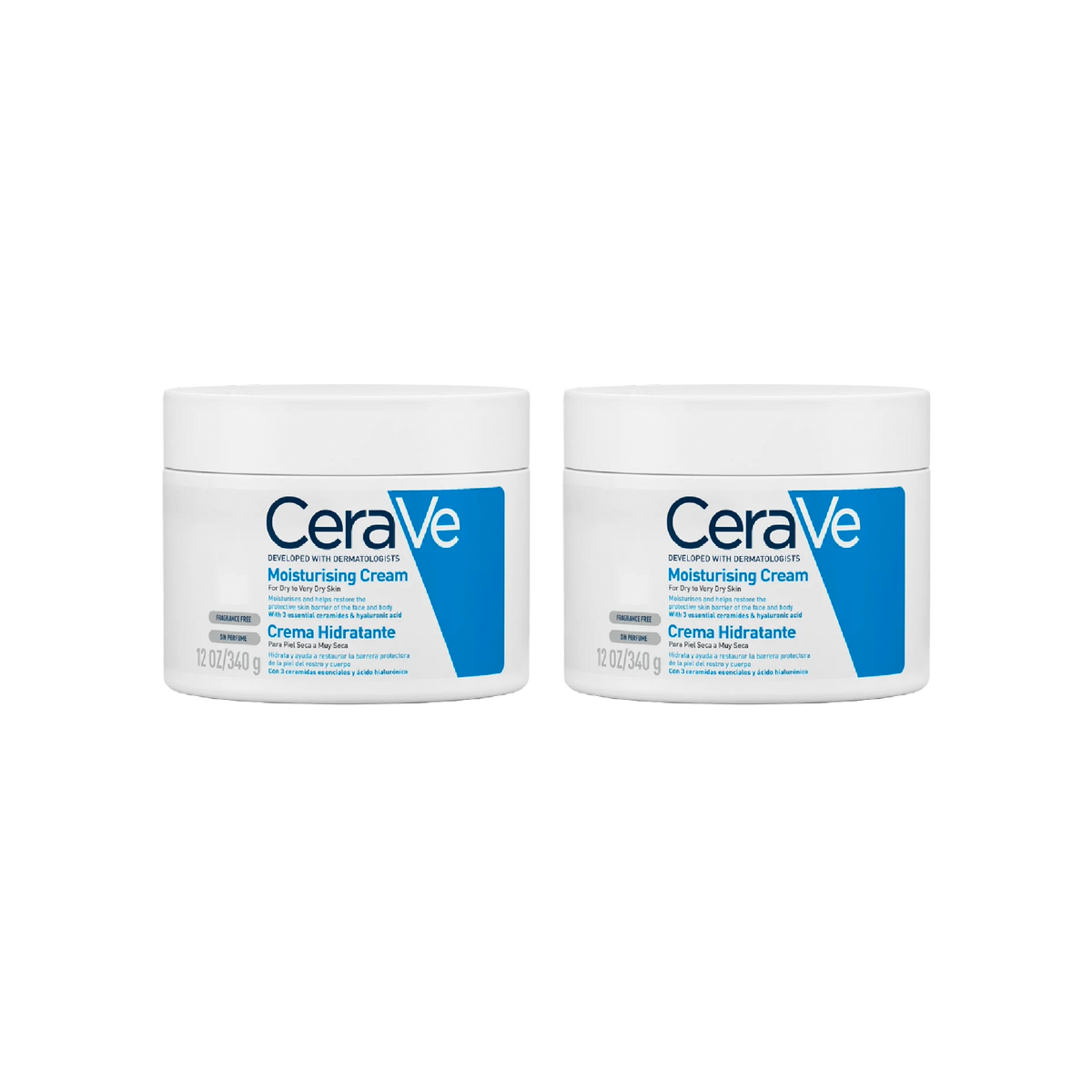 CeraVe Core Moisturising Creme Hidrante 340g x 2 Unidades
