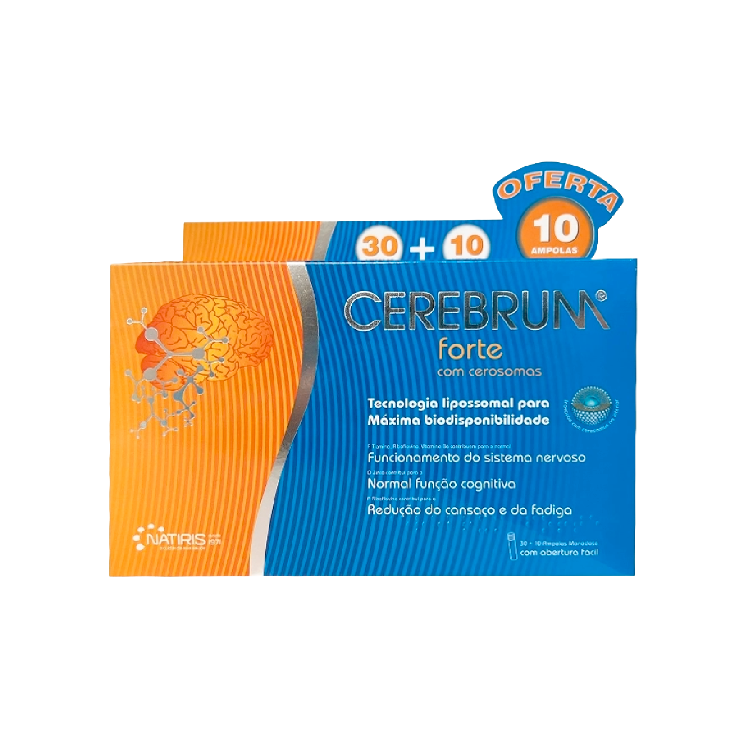 Cerebrum Forte 30 Ampolas + 10 Ampolas