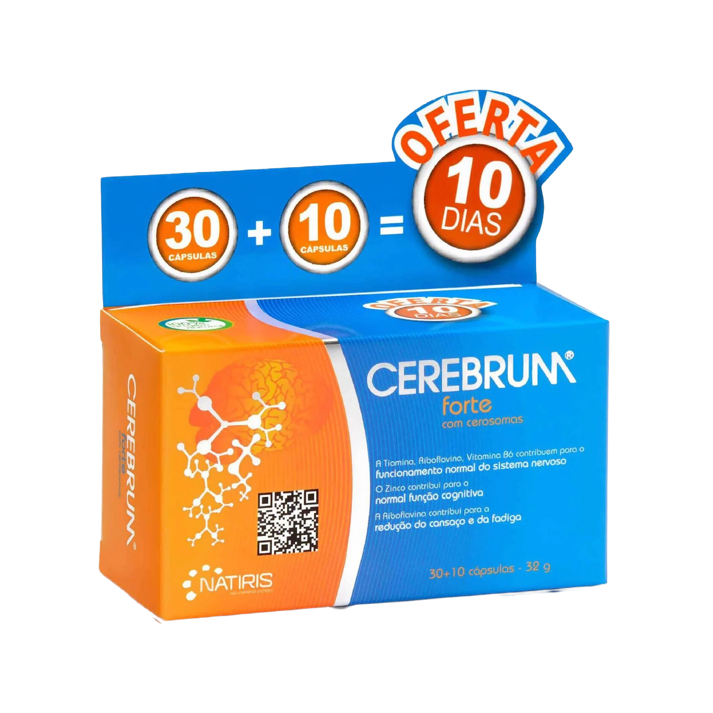 Cerebrum Forte 30 Cápsulas + 10 Cápsulas