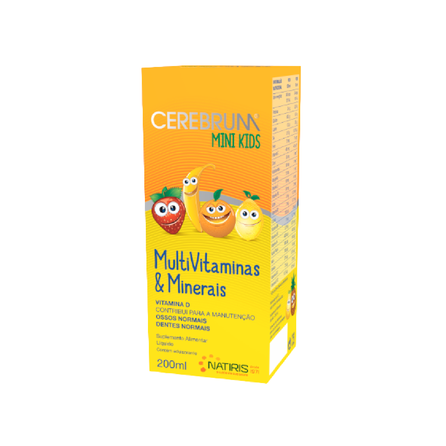 Cerebrum Mini Kids MultiVitaminas Minerais 200ml