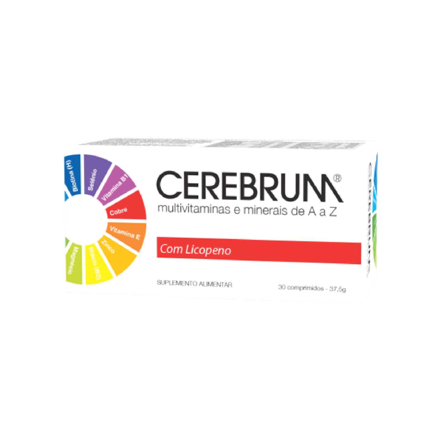 Cerebrum Multivitaminas e Minerais de A a Z x 30 comprimidos