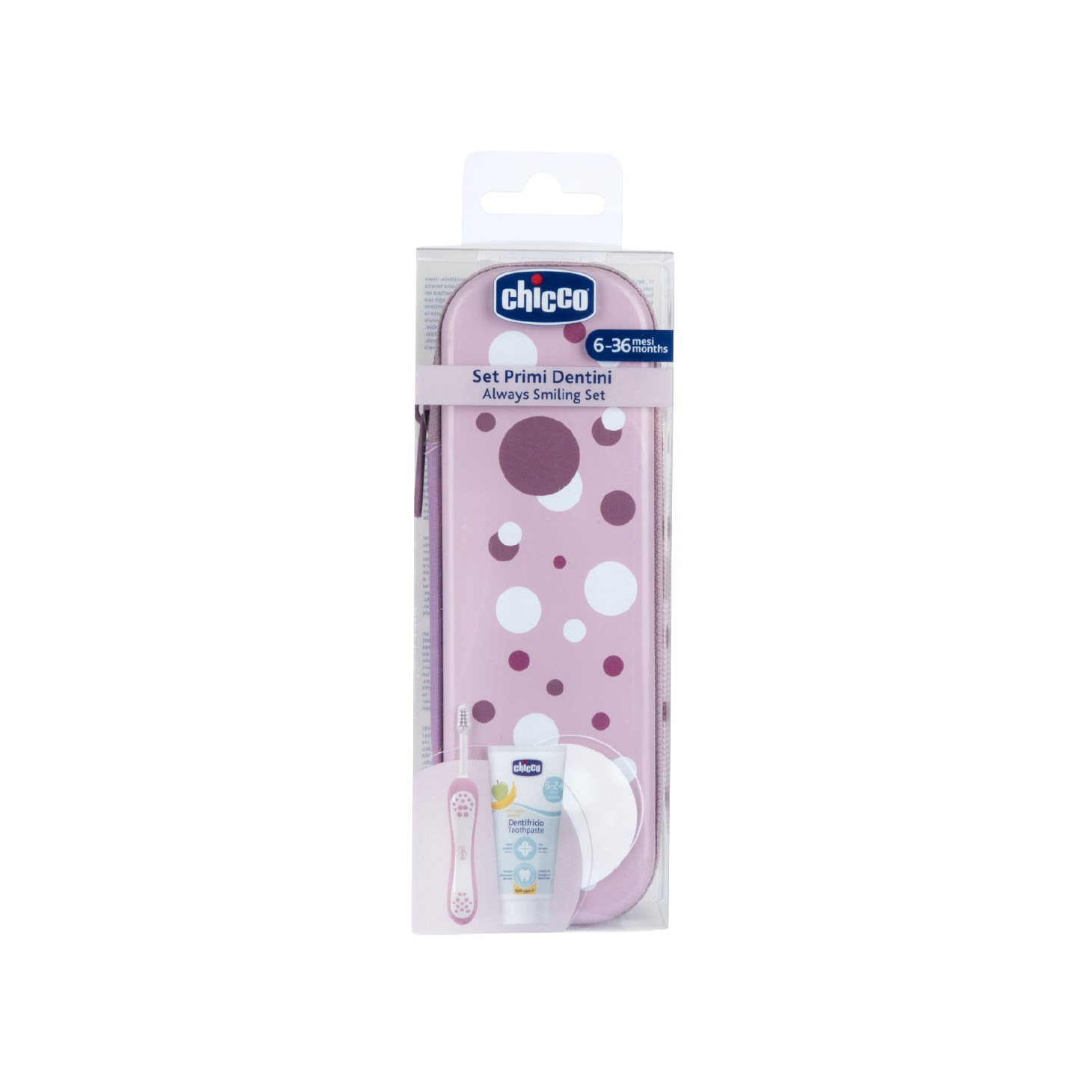 Chicco Conjunto Higiene Oral Lilás +6 Meses