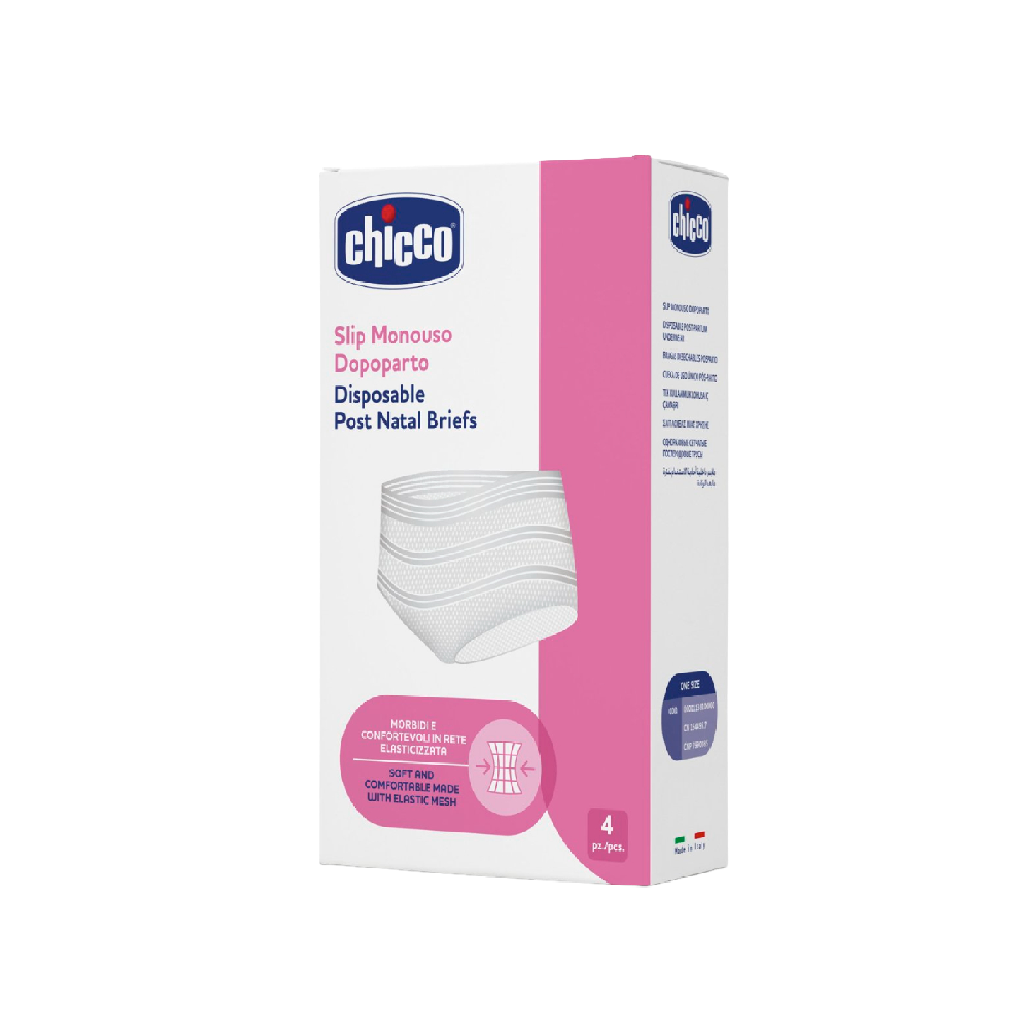 Chicco Cuecas Monouso Pós-Parto x4 Unidades