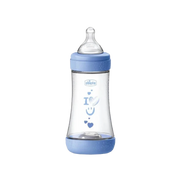 Chicco Perfect 5 Biberão Azul 240ml +2 Meses