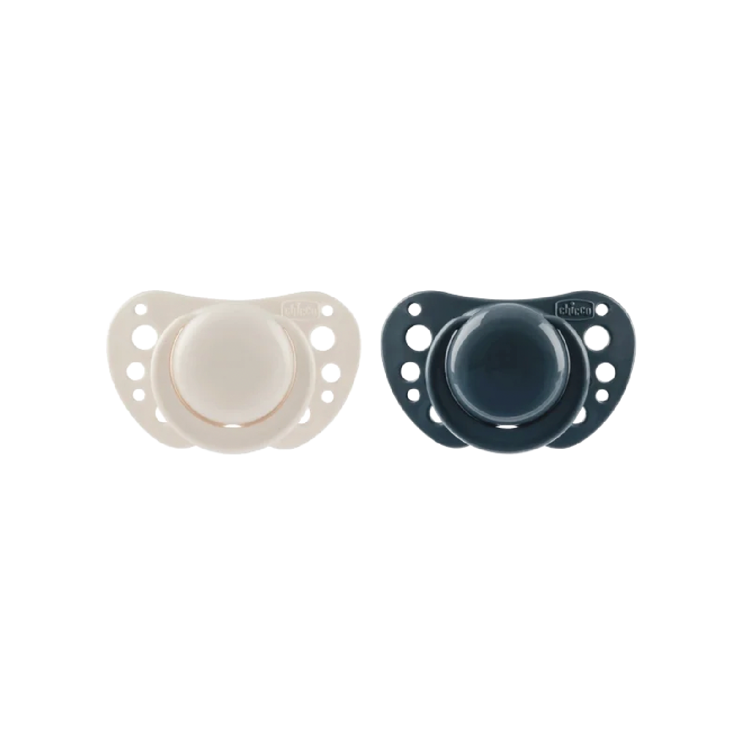 Chicco PhysioForma Air Chupetas Bege+Azul 6-16 Meses x2 Unidades
