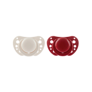 Chicco PhysioForma Air Chupetas Branco+Vermelho 6-16 Meses x2 Unidades