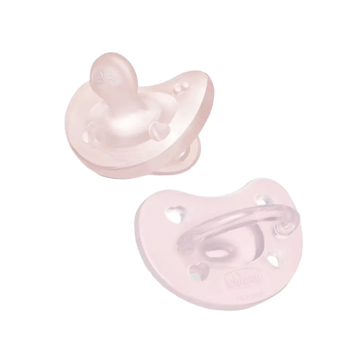 Chicco PhysioForma Soft Chupeta Rosa Claro 2-6 Meses x2 Unidades