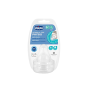 Chicco Physio Tetina Silicone Papa +6 Meses x2 Unidades