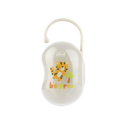 Chicco Porta 2 Chupetas Neutro Tigre "Be free"