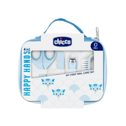 Chicco Conjunto Manicure Happy Hands Azul +0 Meses