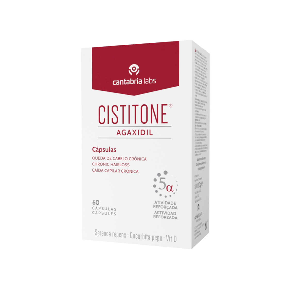 Cistitone Agaxidil 5-Alfa Supreme 60 Cápsulas