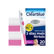 Clearblue Digital Teste de Ovulação 20 Unidades