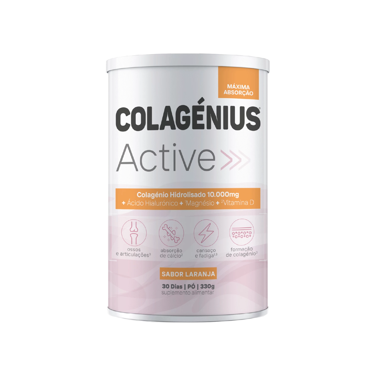 Colágeno activo en polvo de naranja 345 g