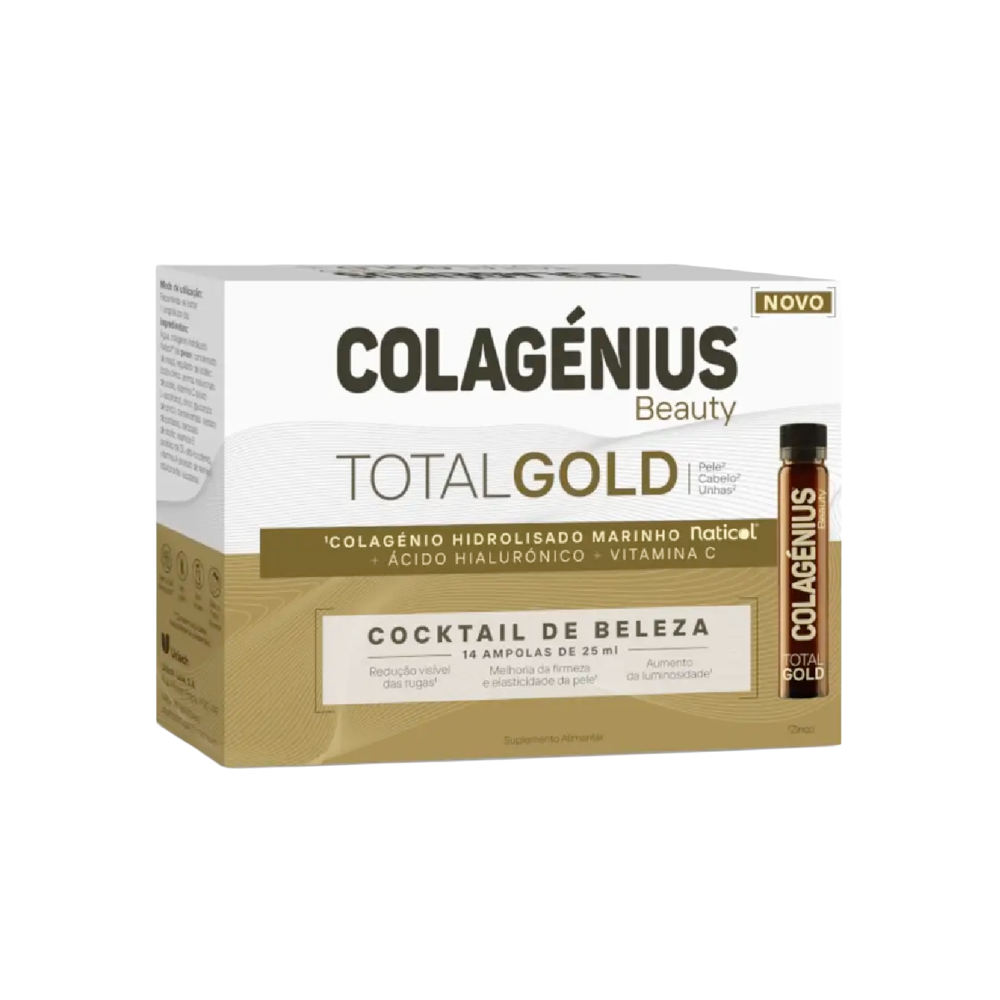 Colagenius Beauty Total Gold 14 Ampolas 25ml