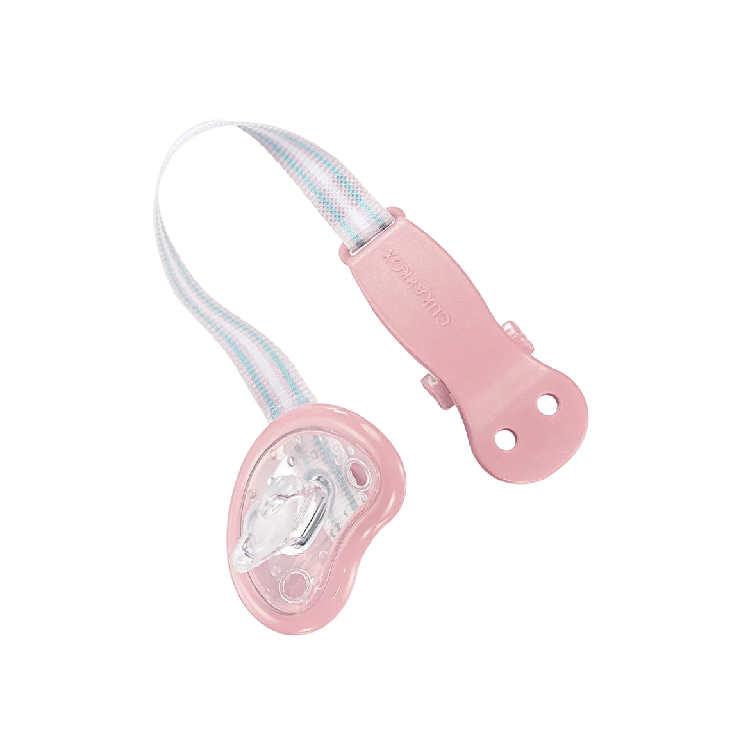 Curaprox Baby Suporte Para Chupeta Rosa