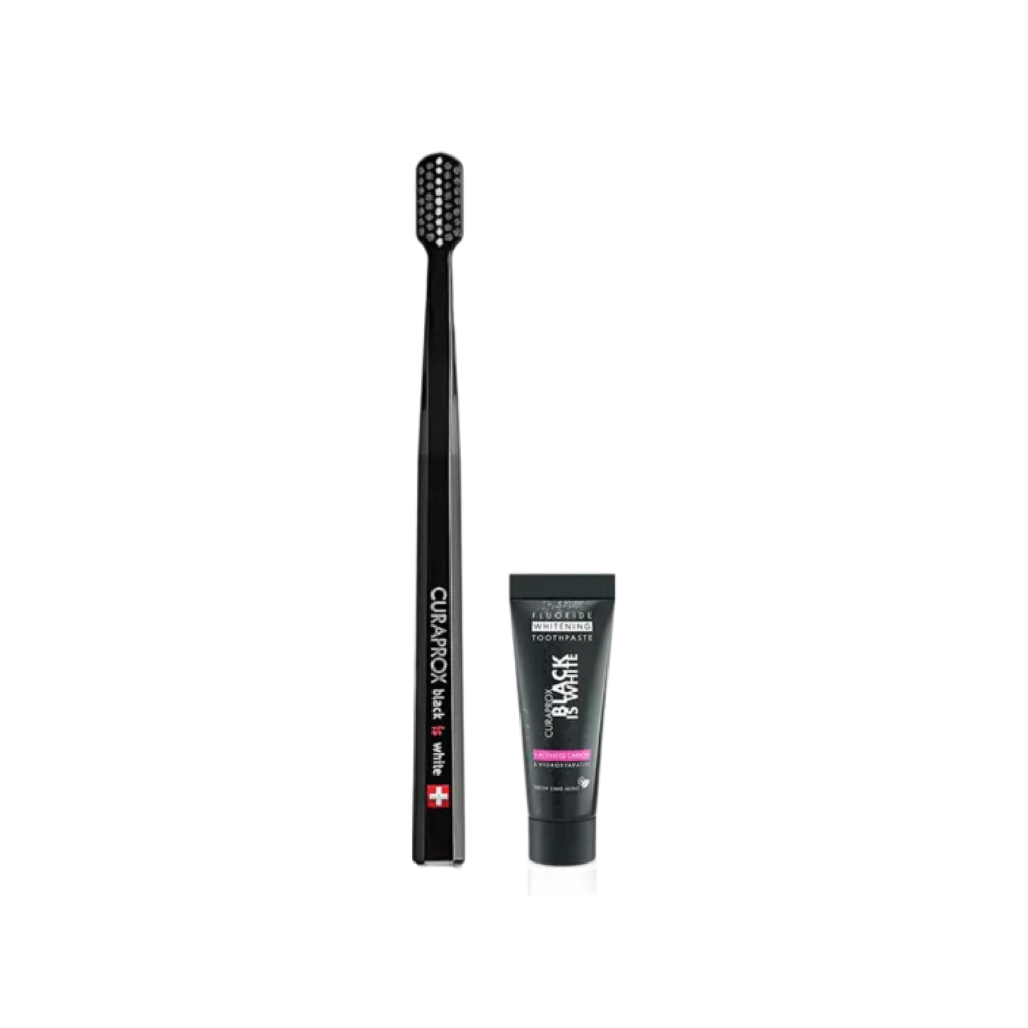 Curaprox Black is White Light Pack Escova + Pasta