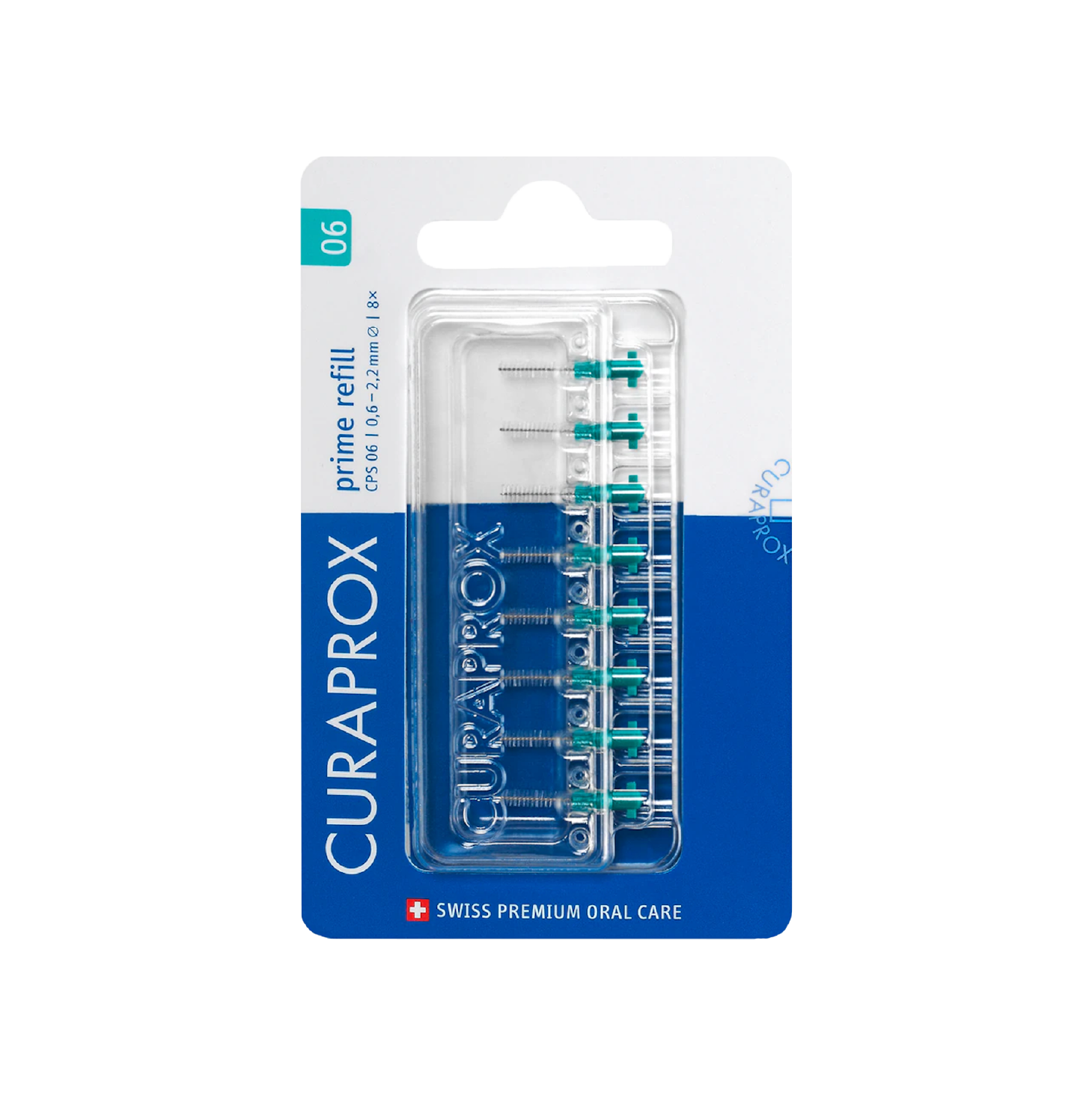 Curaprox Prime Escovilhões Recarga CPS06 8 unidades