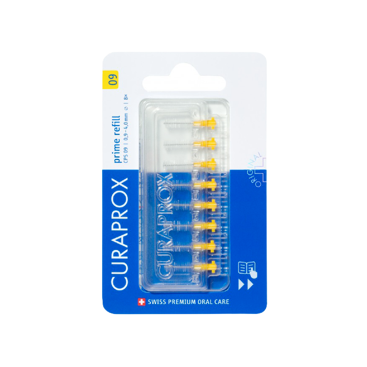 Curaprox Prime Refill CPS 09 Escovilhões  8 Unidades