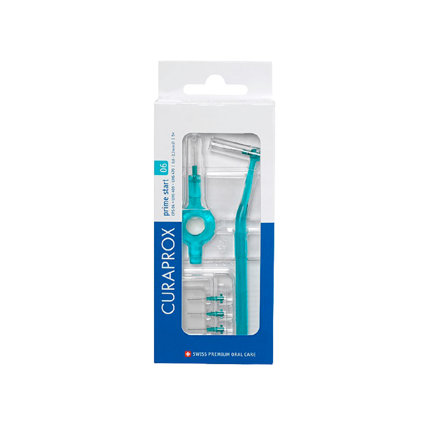 Curaprox Prime Start 06 Escovilhões 5 Unidades + Cabo