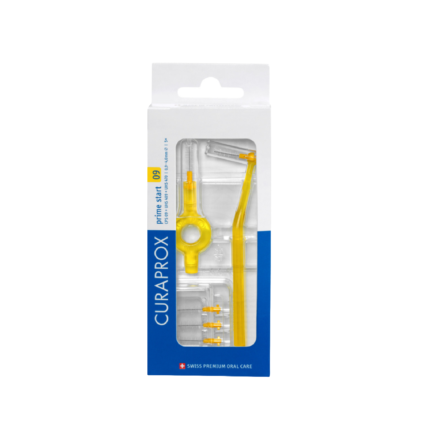 Curaprox Prime Start 09 Escovilhões 5 Unidades + Cabo