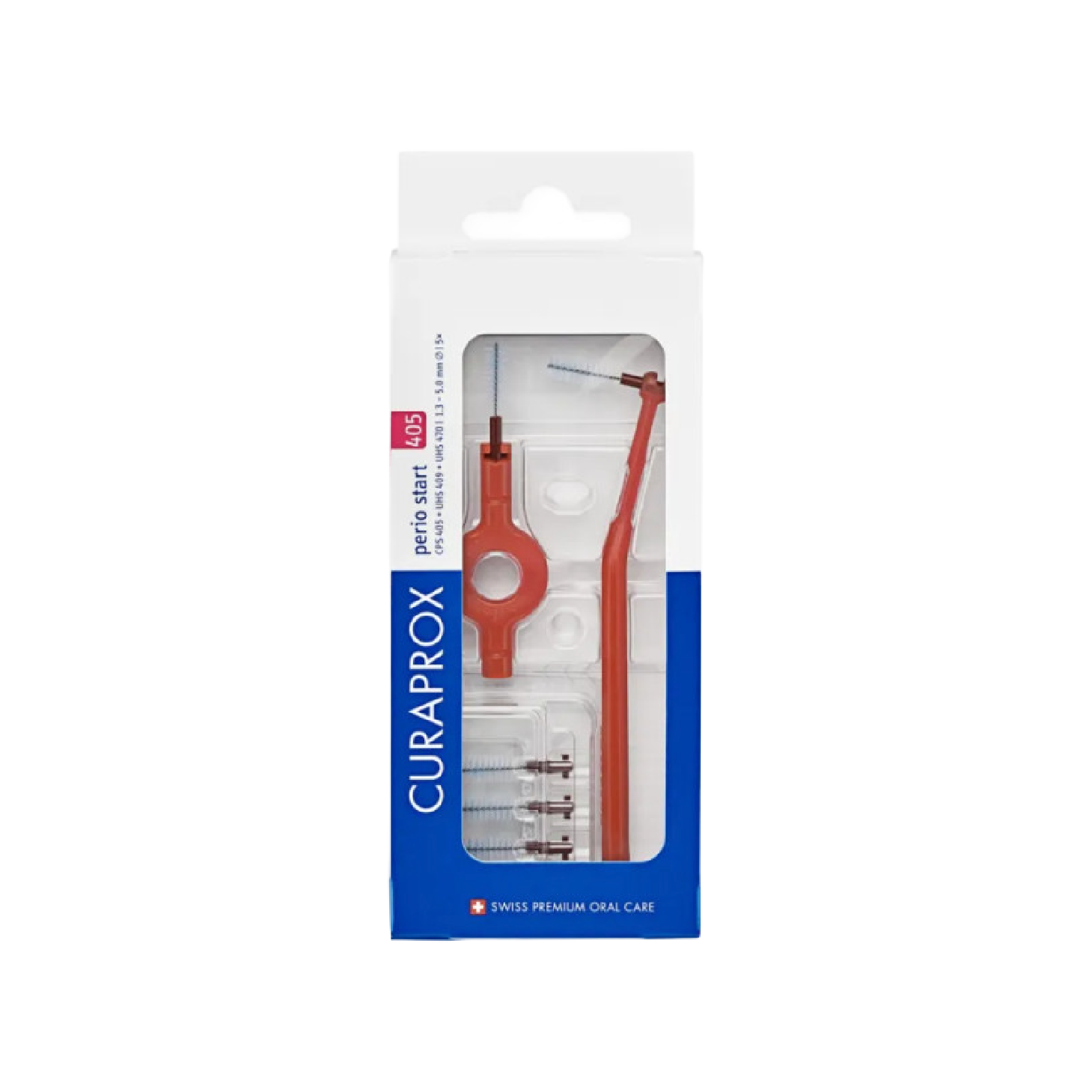 Curaprox Perio Plus x 5 Escovilhões + Cabo CPS 405 + UHS 451