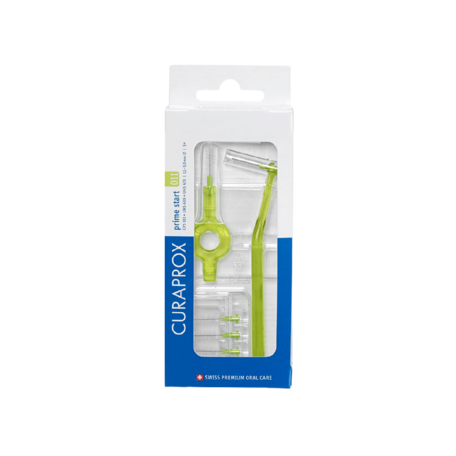 Curaprox Prime Start 011 Escovilhões 5 Unidades + Cabo