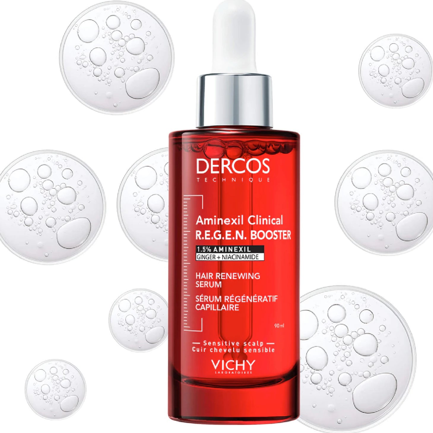 Dercos Aminexil Clinical Sérum Regenerador Capilar 90ml