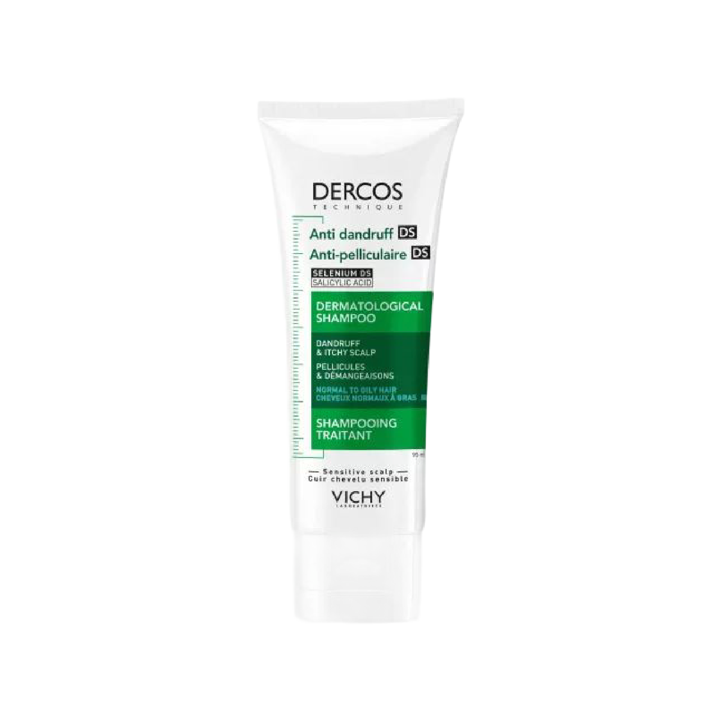Dercos Anticaspa DS Champô Caspa Oleosa 95ml