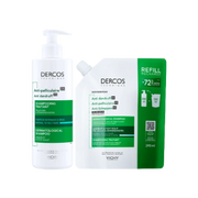 Dercos Champô Caspa Oleosa 390ml + Refill 390ml