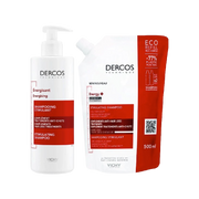 Dercos Estimulante Champo 400ml + Refill 400ml