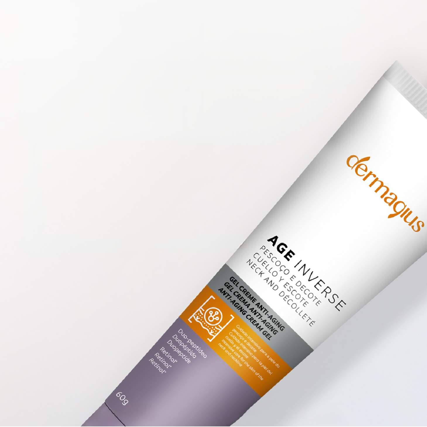 Dermagius Age Inverse Pescoço e Decote Gel Creme 60g