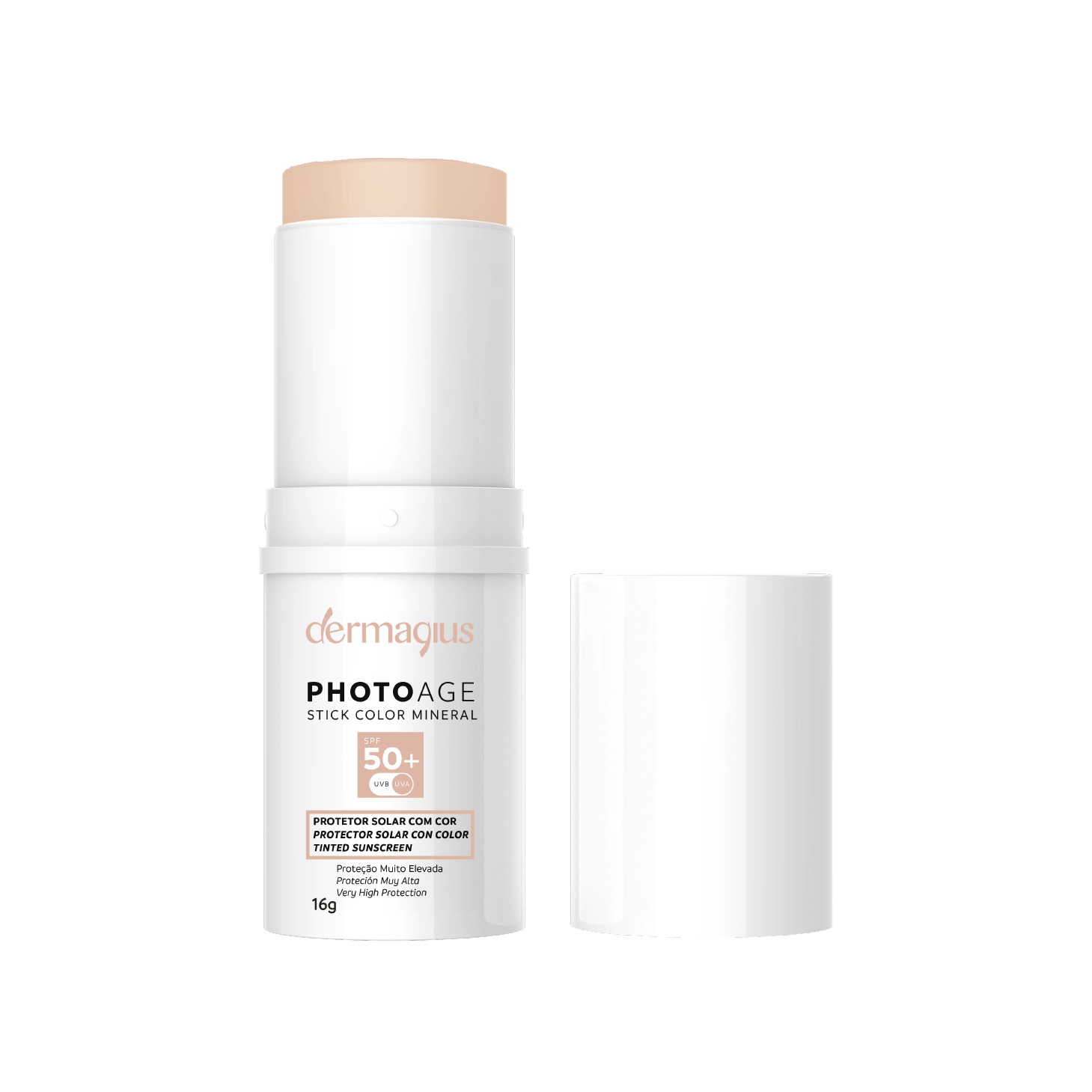 Dermagius Photoage Stick SPF50+ Claro 16g