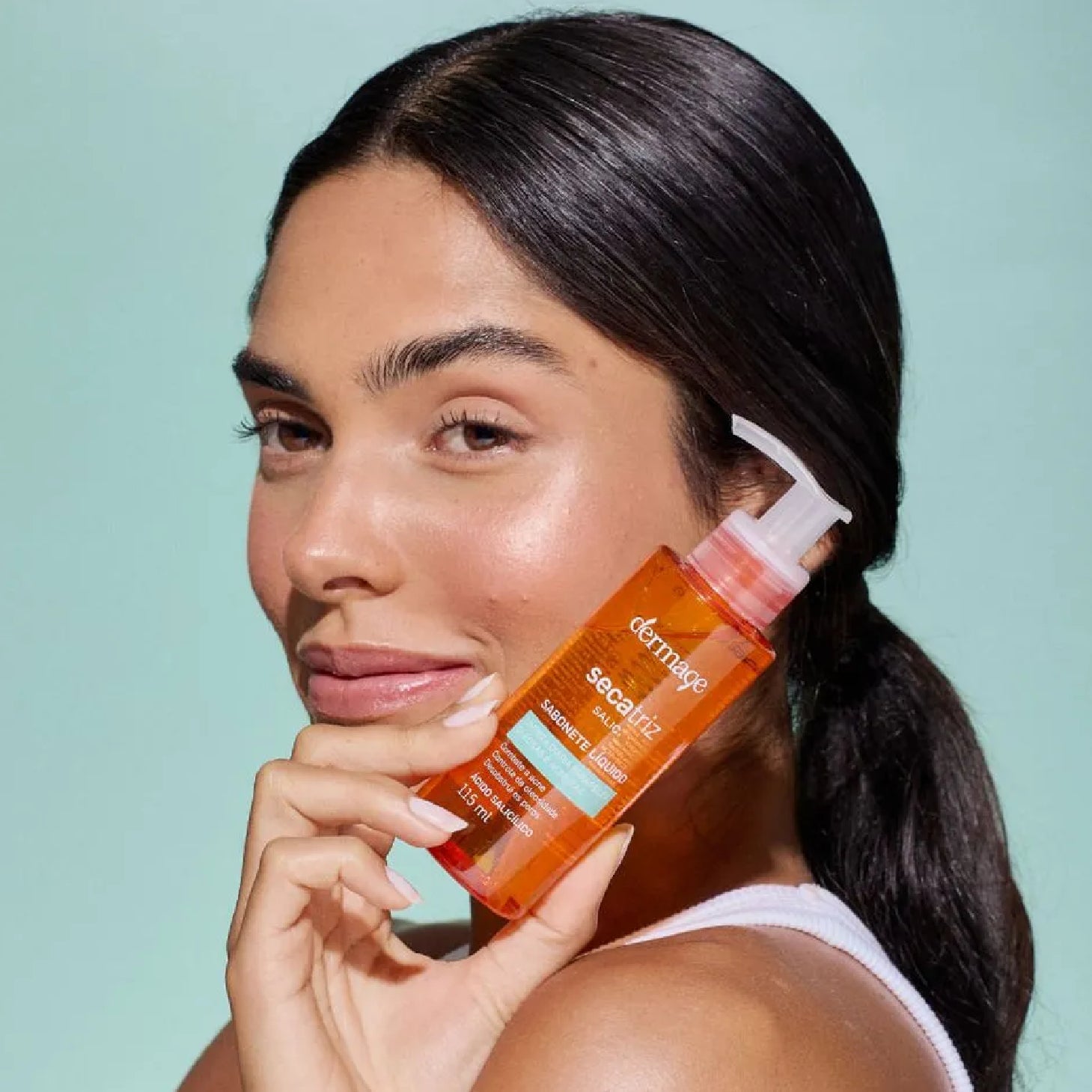 Dermagius Secatriz Salic Sabonete Líquido 115ml + Prebio Control Gel Creme 30g