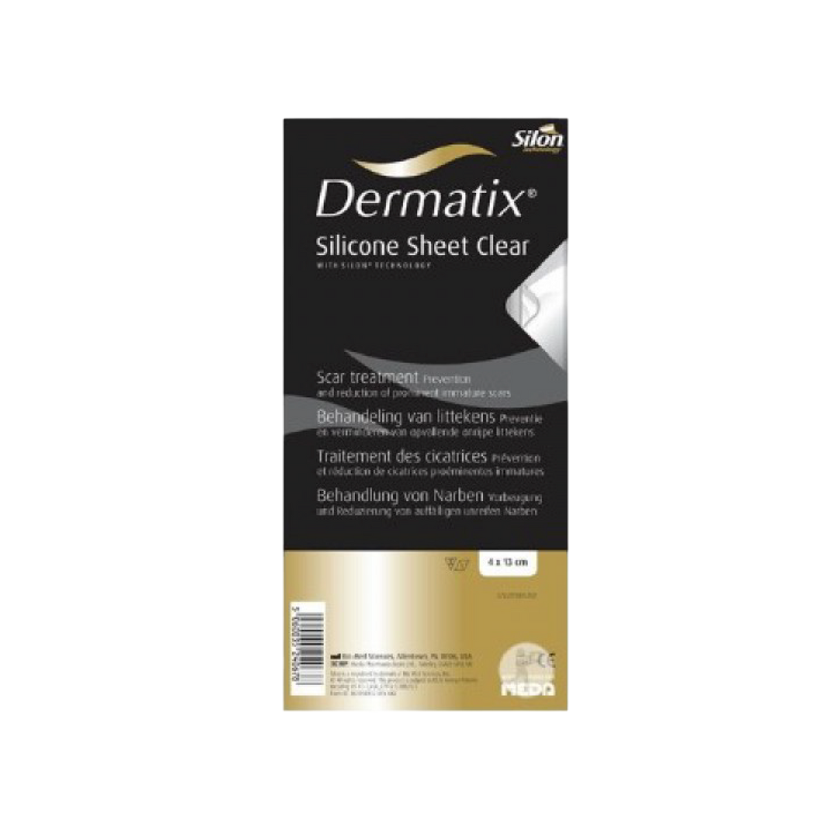Dermatix Penso Silicone Transparente 13x13cm