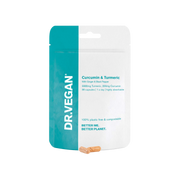 Dr.Vegan Curcumin & Turmeric 30 Cápsulas