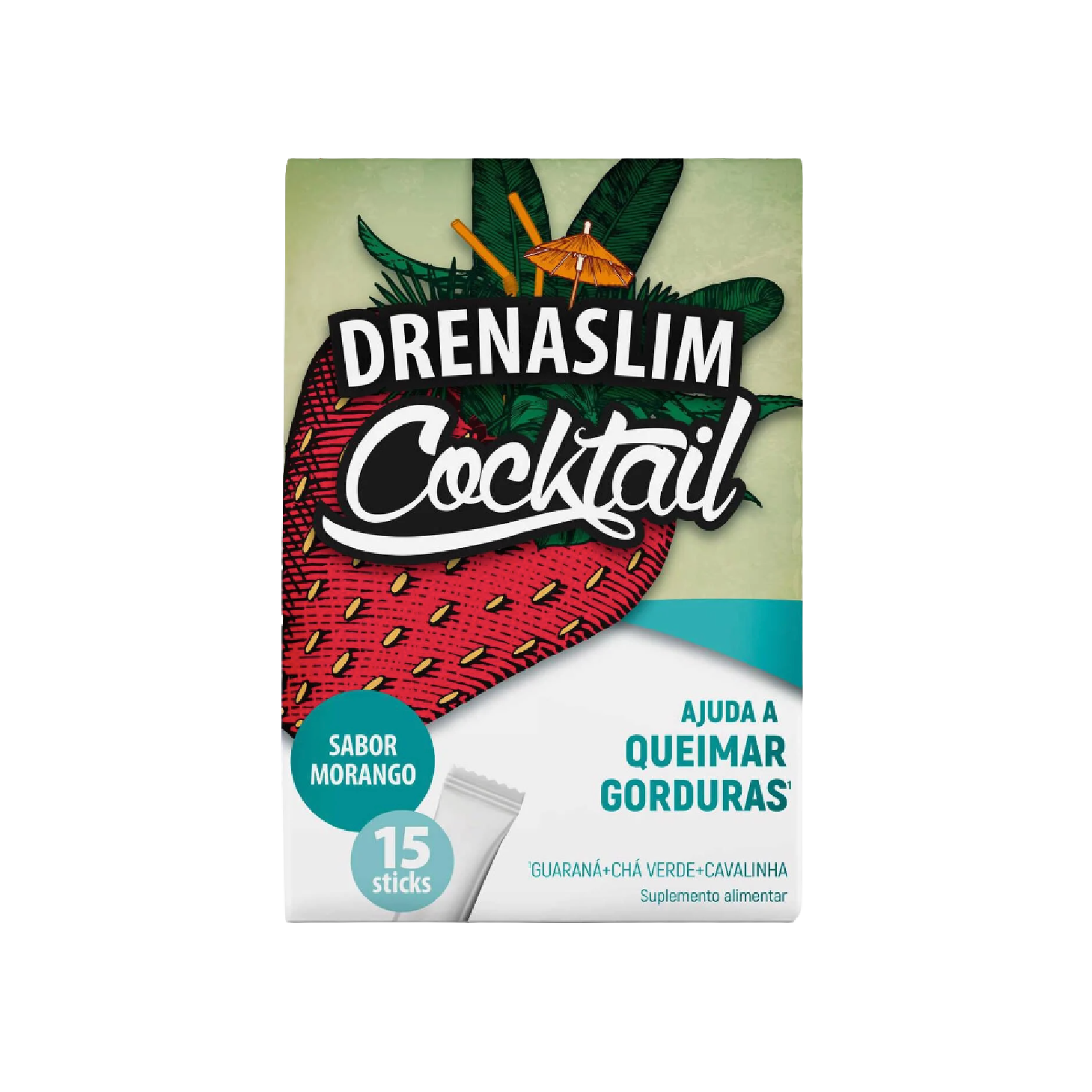 Drenaslim Cocktail Morango Sticks x15