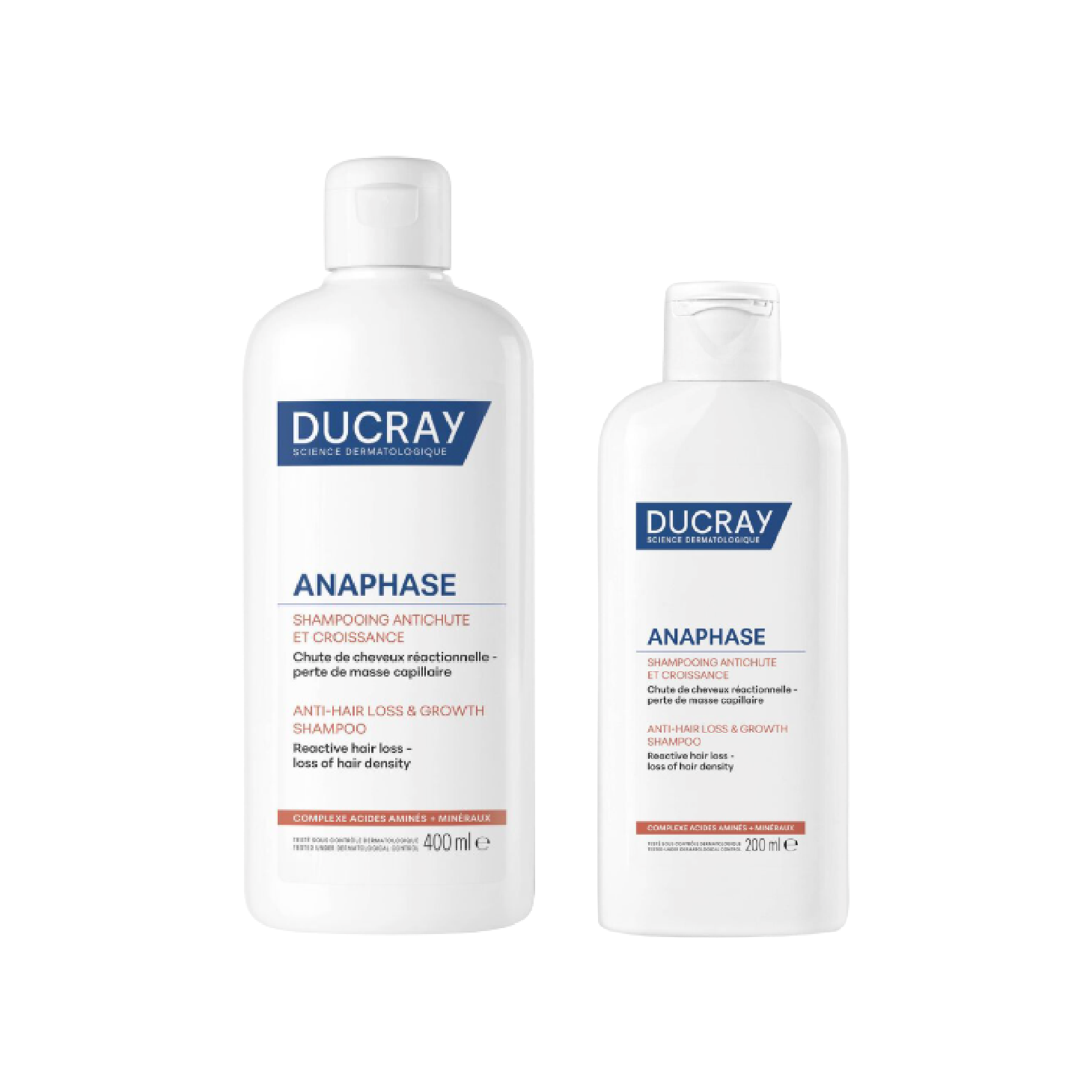 Ducray Anaphase Reacional Champô 400ml + Champô 200ml