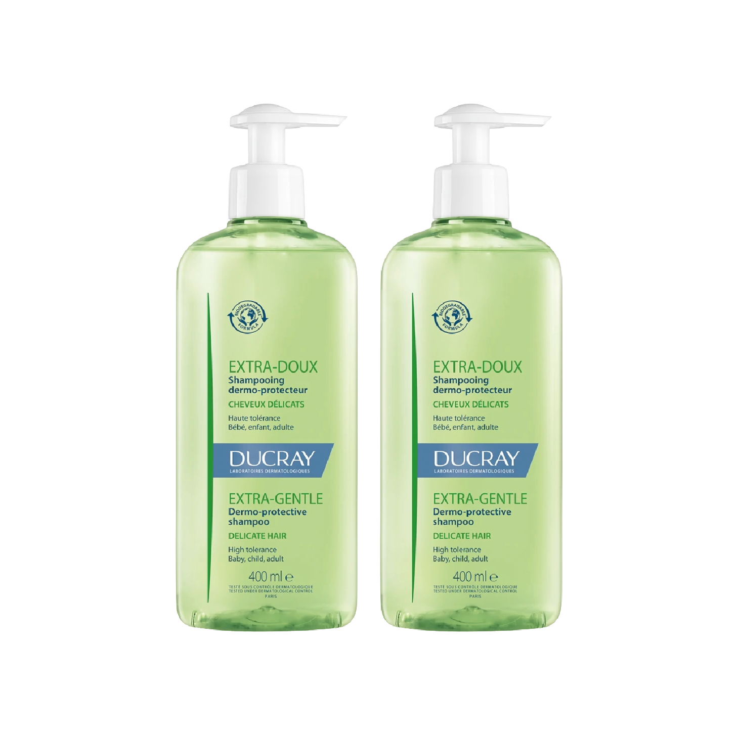 Ducray Extra Doux Champô 400ml x 2 Unidades