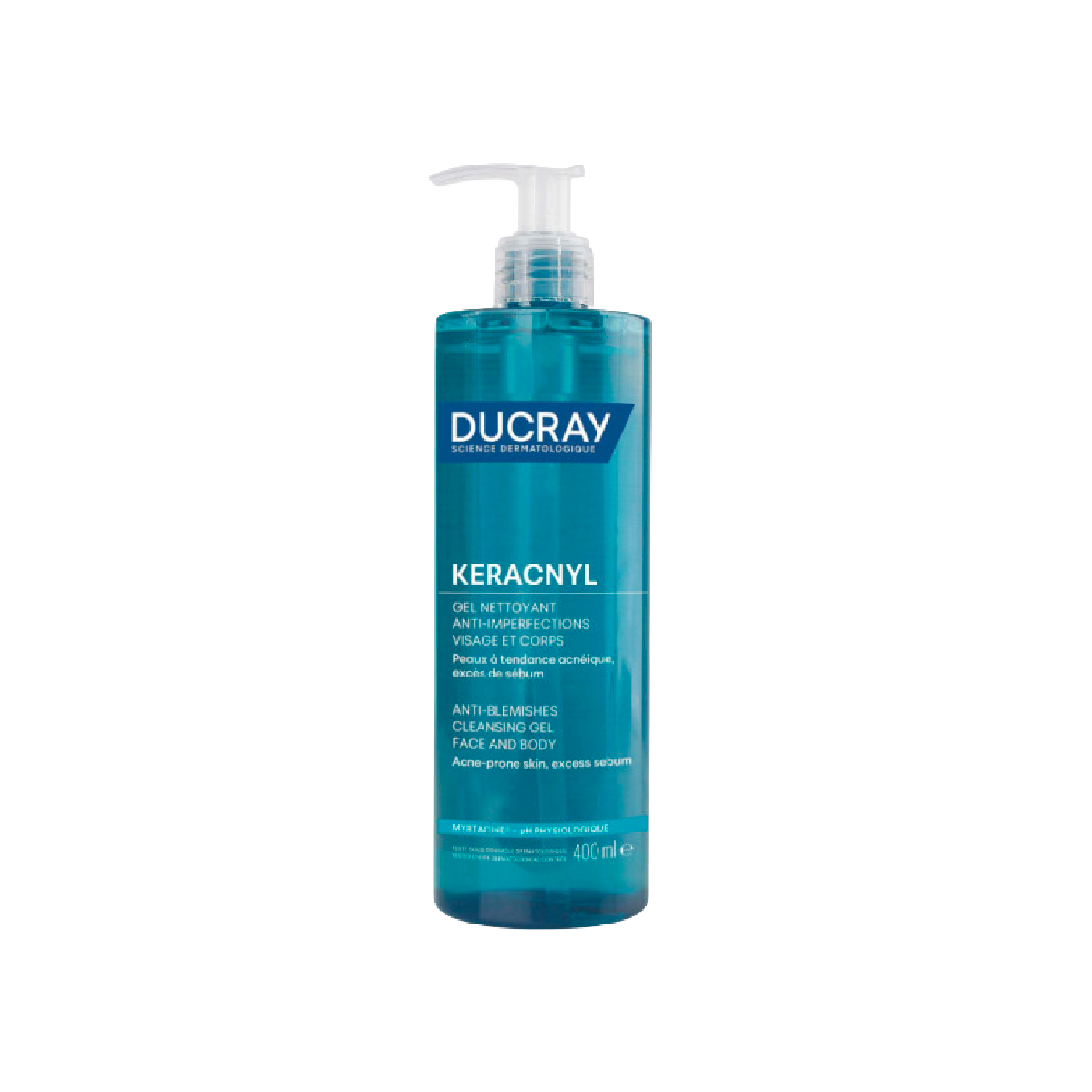 Ducray Keracnyl Gel Limp Anti-Imperfeições 400ml