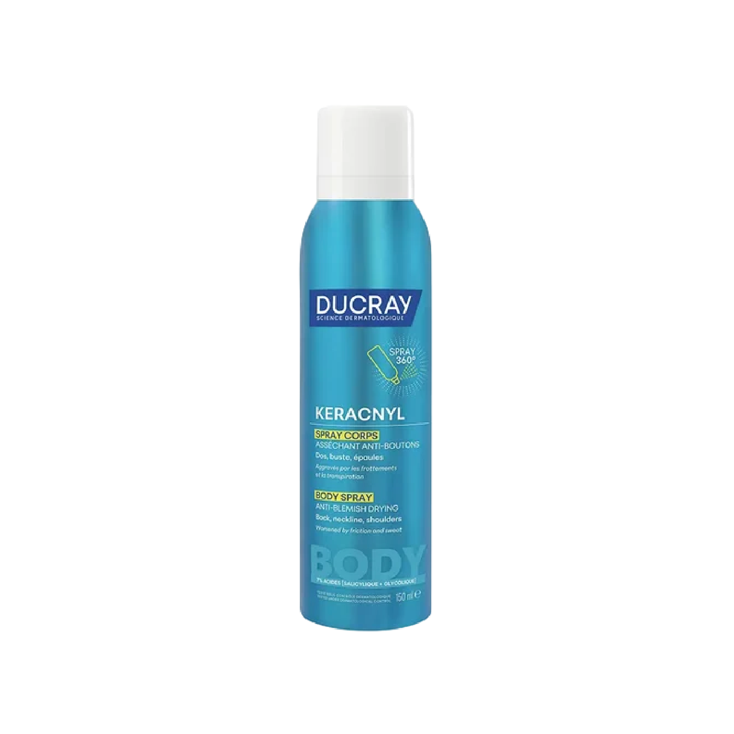 Ducray Keracnyl Spray Corpo 150ml