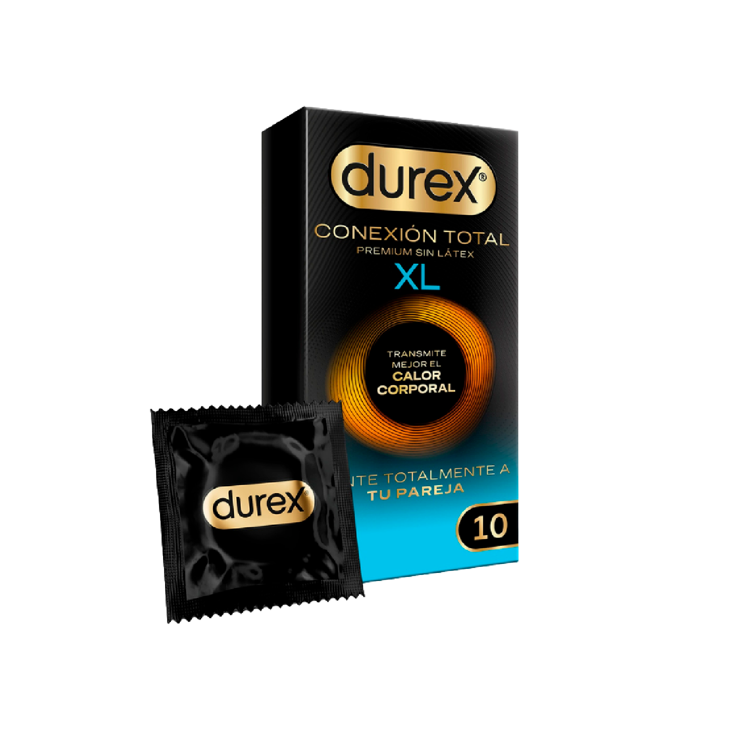 Durex Conexão Total Preservat XL 10 Preservativos