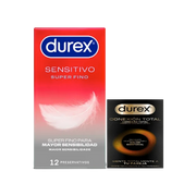 Durex Sens Super Fino 12 Preservativos + Conexão Total