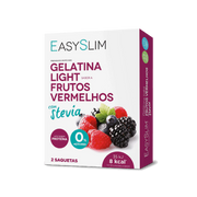 Easyslim Gelatina Light Frutos Vermelhos Stevia 2 Saquetas