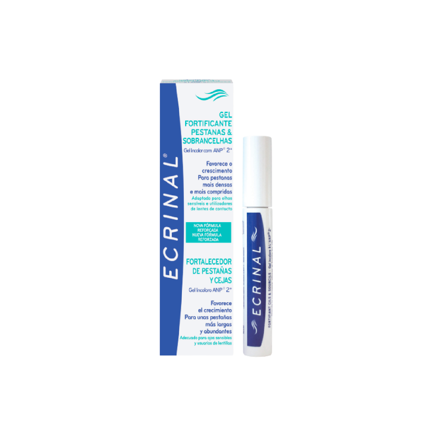 Ecrinal Pestanas Rimel Fortificante Preto 7ml