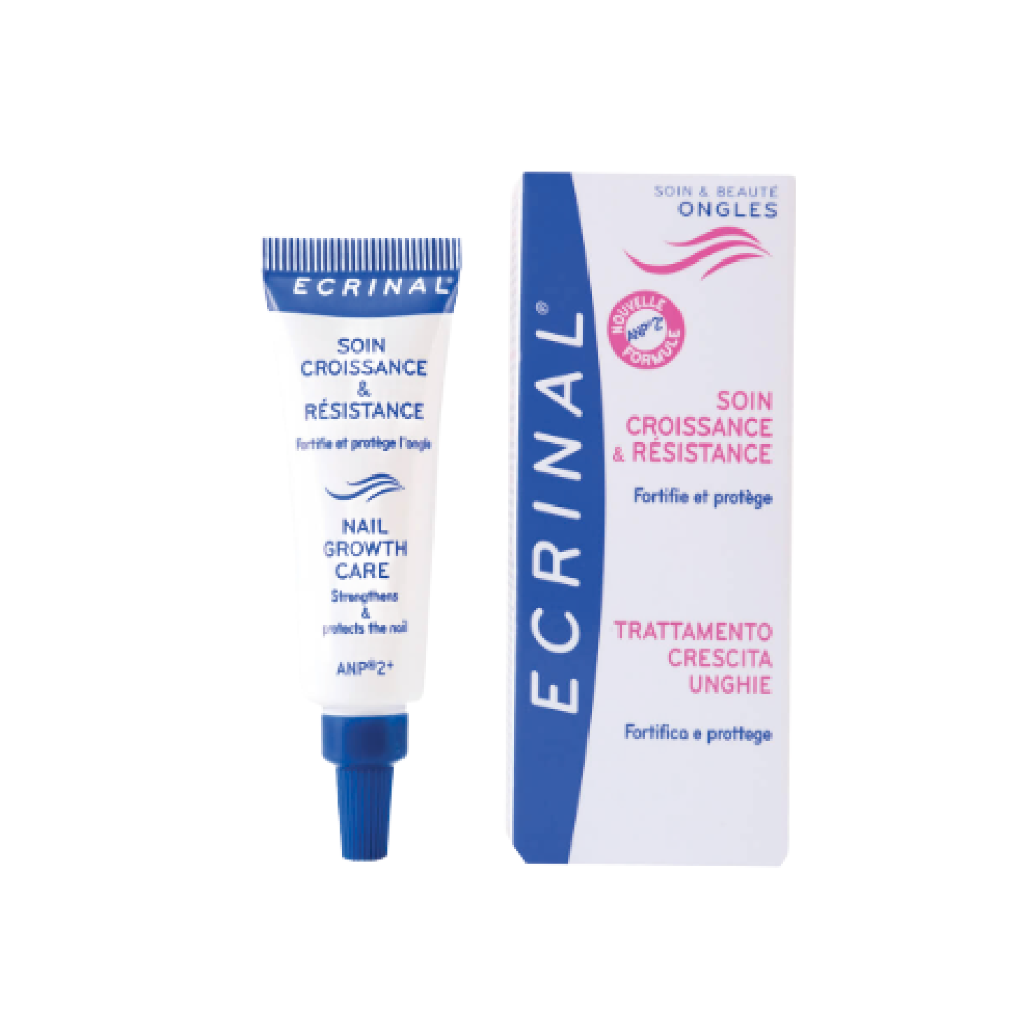 Ecrinal Unhas Creme Cuidado Crescimento Resistência 10ml