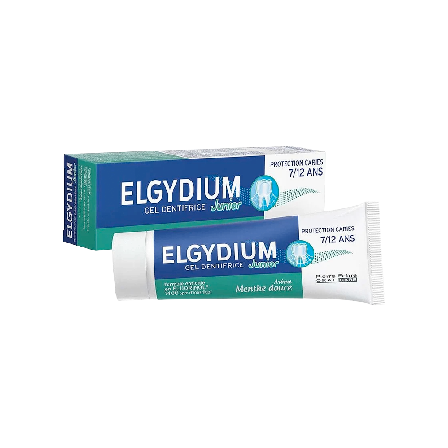 Elgydium Júnior Pasta Dentífrica Sabor Menta Suave 7-12 Anos 50ml